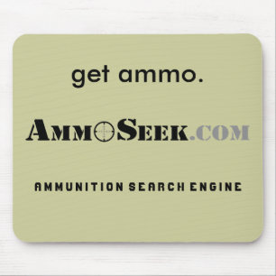 "Få Ammo" AmmoSeek Mousepad Musmatta