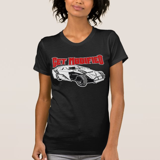 Få ändrad - smuts ändrad tävla t-shirt (Framsida)