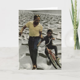 Få att säker känsla - tomt kort