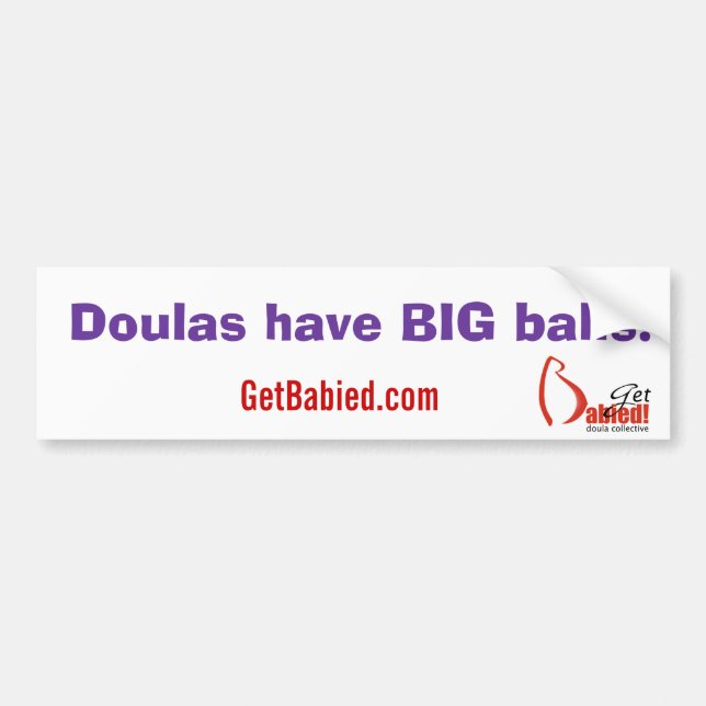 Få Babied-DoulasBigBalls2 Bildekal (Framsidan)