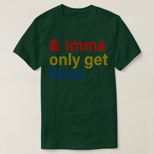 Få bara finare t shirt (Design framsida)