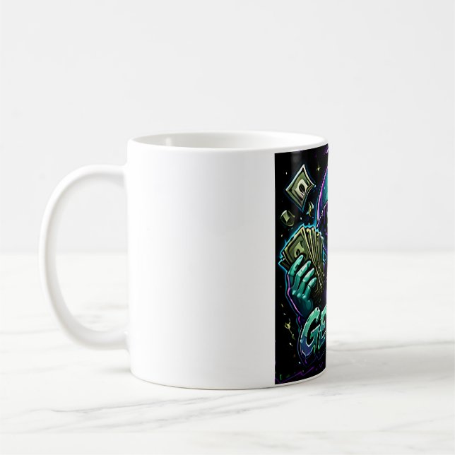 Få Betald Alien Emote Mugg (Vänster)