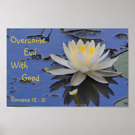 Få bort ondska med Bra Lily Poster