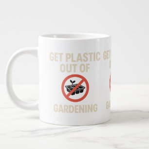 Få bort plasten från  jumbo mugg