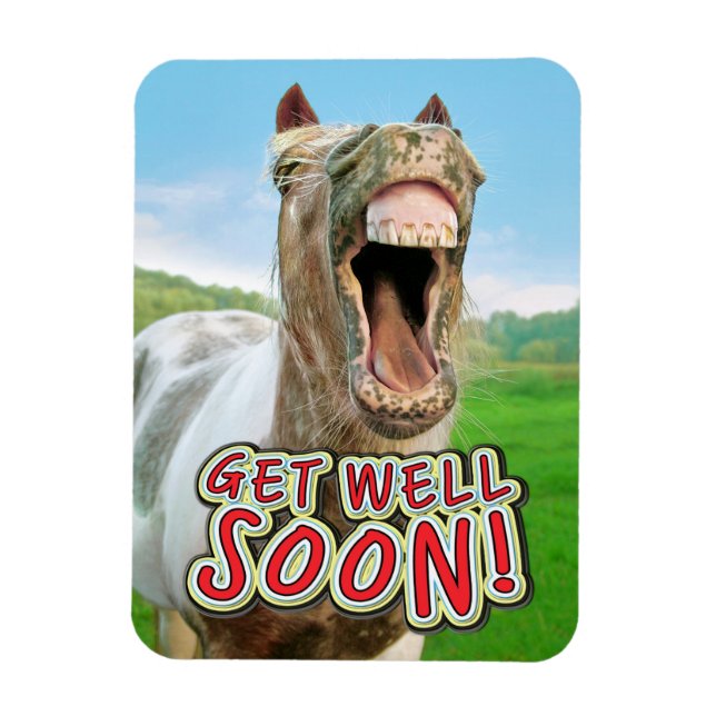 FÅ BRA SNART MAGNET (Vertikal)