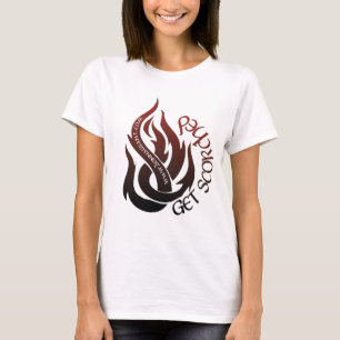 Få brännd t-shirt