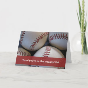 Få brunnen, baseball kort