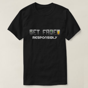 Få den bleknade ansvarigt T-tröja T Shirt