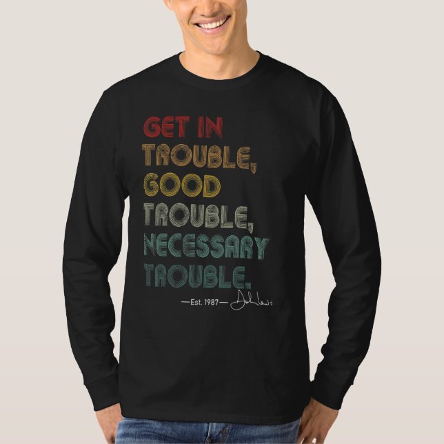 Få den Bra som behövs, problem och problem som beh T Shirt (Framsida)