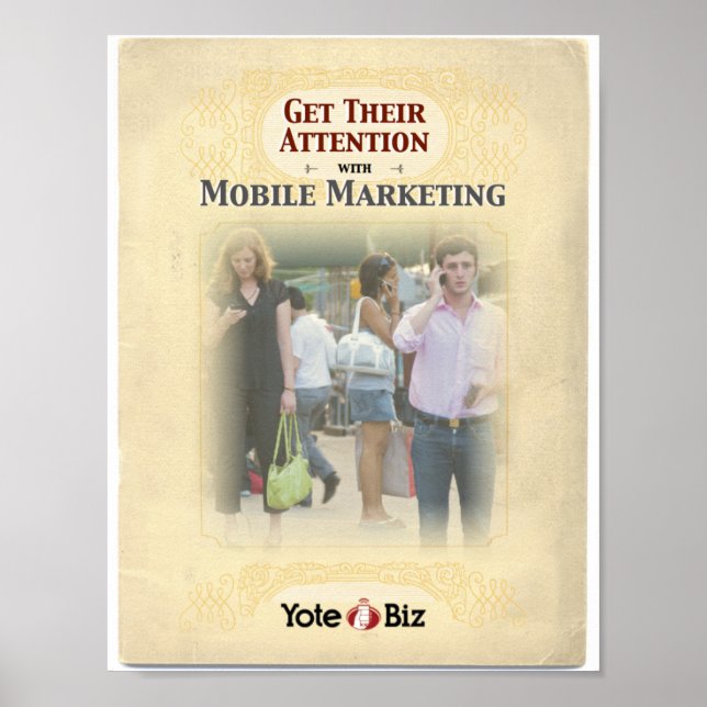 Få deras uppmärksamhet poster (Framsidan)