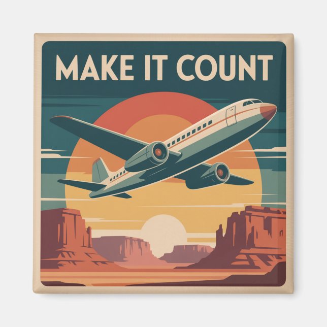 Få det att räknas magnet (Framsidan)