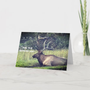 "Få det gammala" födelsedagkortet Kort