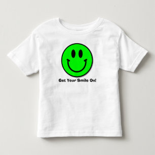Få dig att le på! SmåbarnT-tröja T-shirt