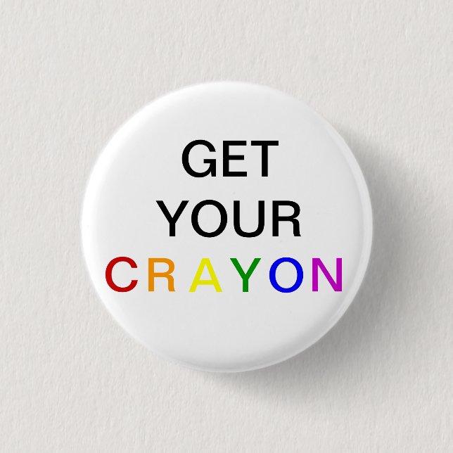 Få din CRAYON Knapp (Framsida)
