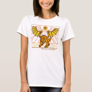 Få din egna drake~ den bärnstensfärgade t-shirt