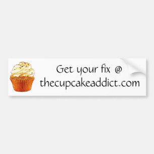 Få din fast @ thecupcakeaddict.com bildekal