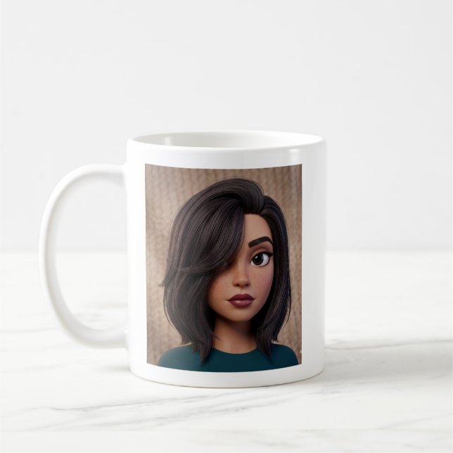 Få din favoritkaraktär att leva på din morgon kaffemugg (Vänster)