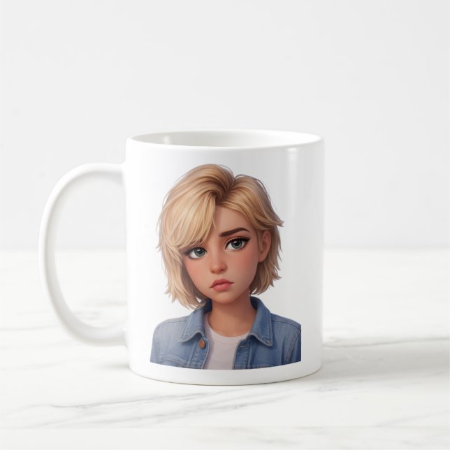 Få din favoritkaraktär att leva på din morgon kaffemugg (Vänster)