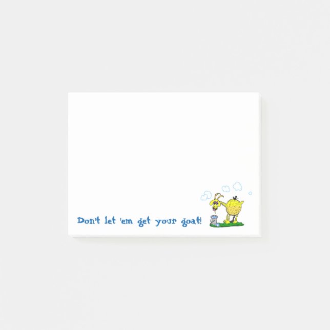 Få din get klibbig noterar post-it block (Framsida)