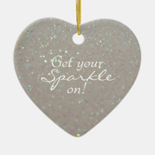 Få din gnistrapå/behållan som Sparkling - Julgransprydnad Keramik
