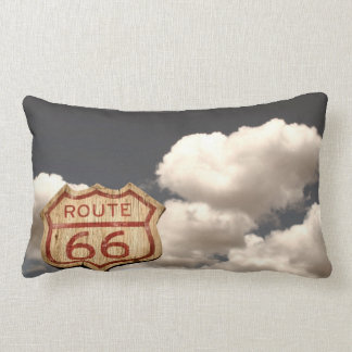 Få din kick på Route 66 Lumbarkudde
