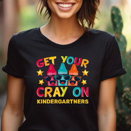 Få din krita på rolig personlig nivå t shirt