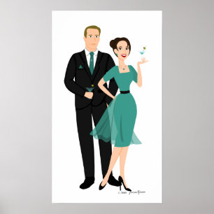 Få din Martinisredo! Poster