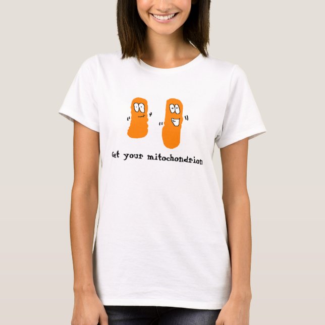 Få din mitochondrion tee shirt (Framsida)