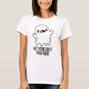 Få din plåt på plats Rolig spökpun T Shirt
