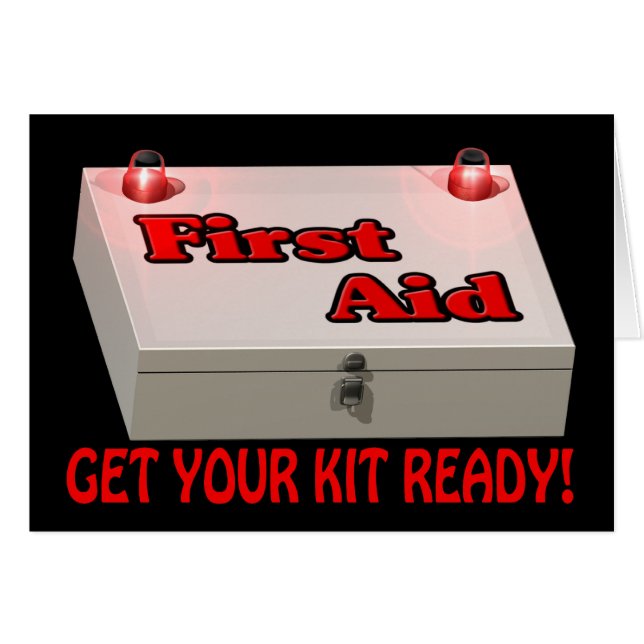 Få din satsredo hälsningskort (Framsidan Horizontal)