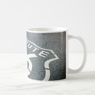 Få din sparkar på rutt 66 kaffemugg