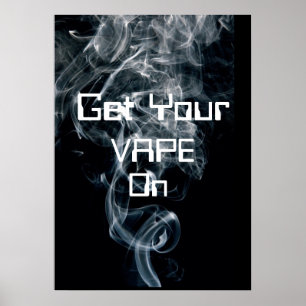 Få din Vape röker på den högkvalitativa affisc Poster