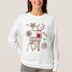 Få ditt klirr på den fula jultröjan t shirt