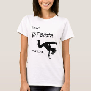 Få Down Syndrome (den kvinnliga dansare) T-shirt