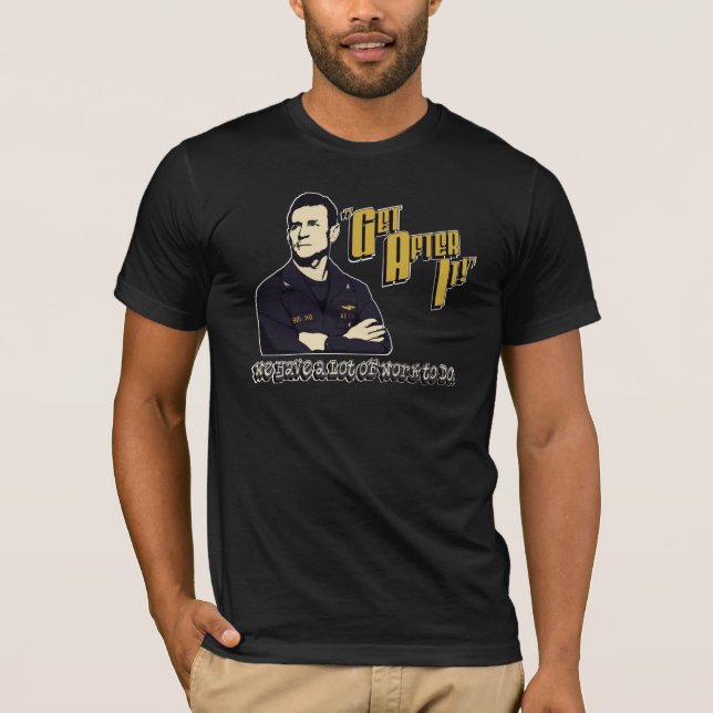 "Få efter det ", T-shirt (Framsida)