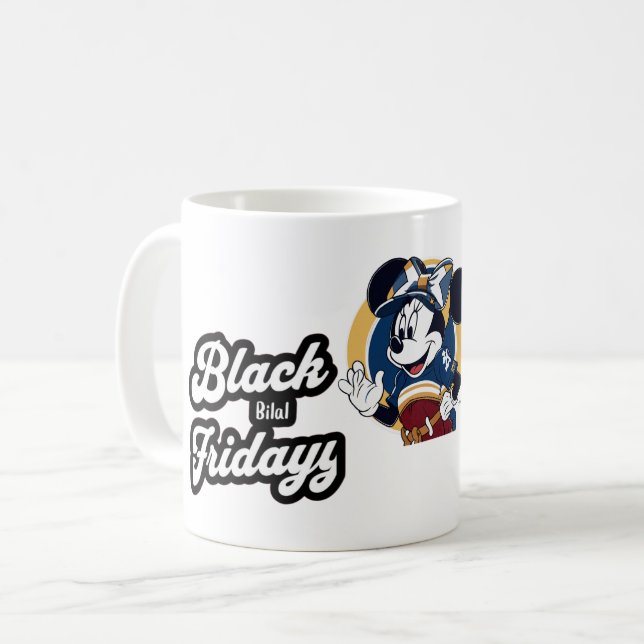 "Få en anpassad logodesign för T-shirt skräddarsyd Kaffemugg (Framsida vänster)