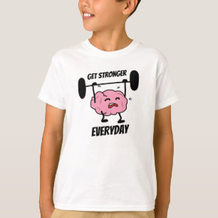 Få en starkare daglig barntröja t shirt