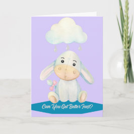 Få ett bra kort för barn med Bunny