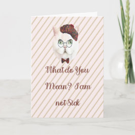 Få ett bra kort för Cat som inte tror att han är s