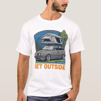 Få fram BMW E34 Touring T-Shirt | E34 Wagon