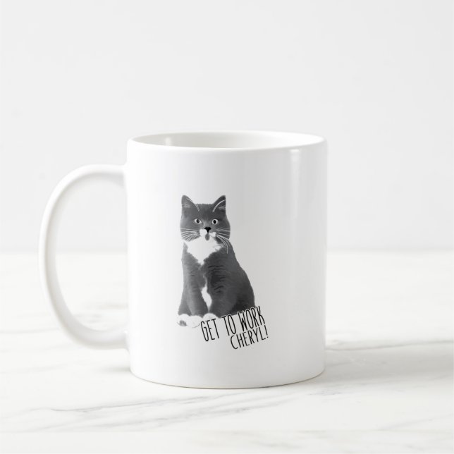 Få fungera Cheryl! Kaffemugg (Vänster)