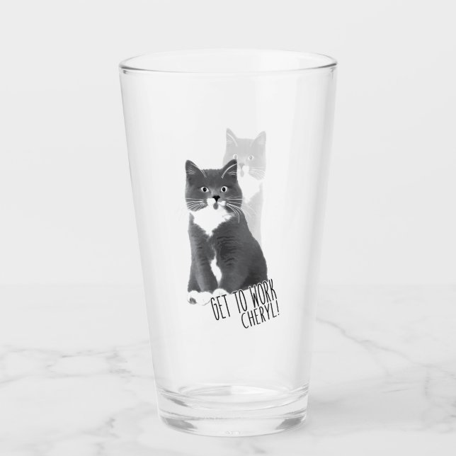 Få fungera Cheryl! Ölexponeringsglas Glaskopp (Framsida)