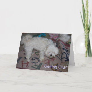 Få gammalt? kort