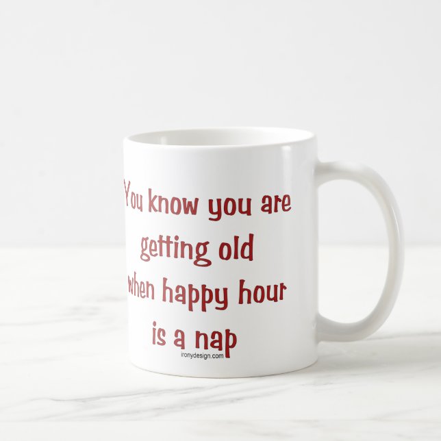 Få gammalt ordstäv kaffemugg (Höger)