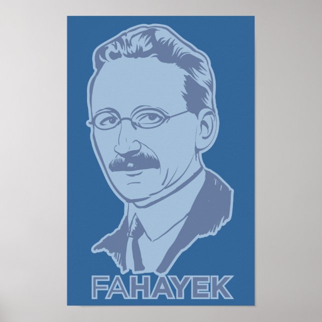 FA Hayek Poster (Framsidan)