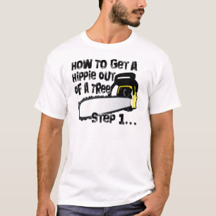 Få Hippies ut ur dina träd Tee