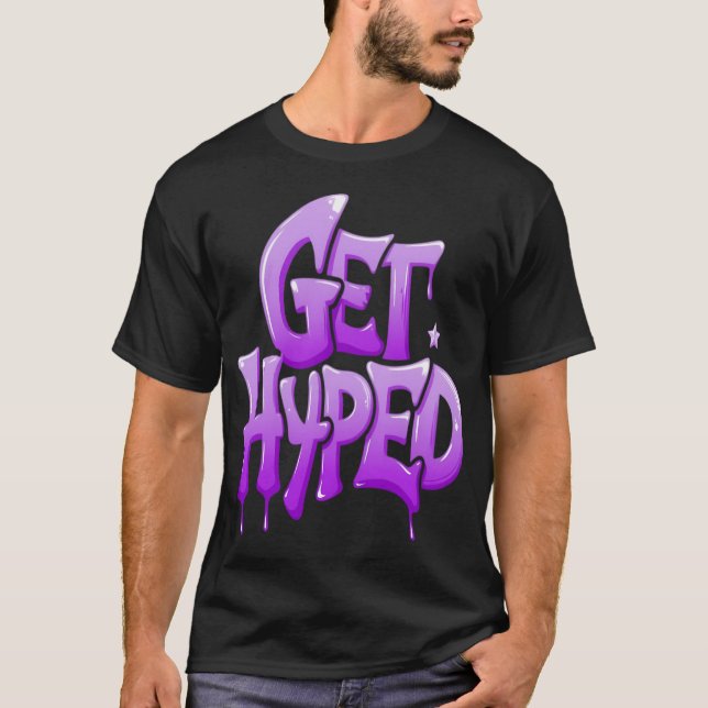 få hype Kaffe Mugg T Shirt (Framsida)
