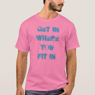 Få i utslagsplats t shirt