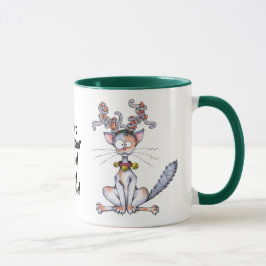 Få inte ditt glitter i en tova! mugg