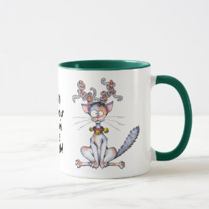 Få inte ditt glitter i en tova! mugg